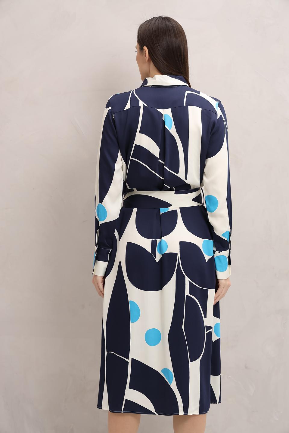 Платье Bugatti с принтом