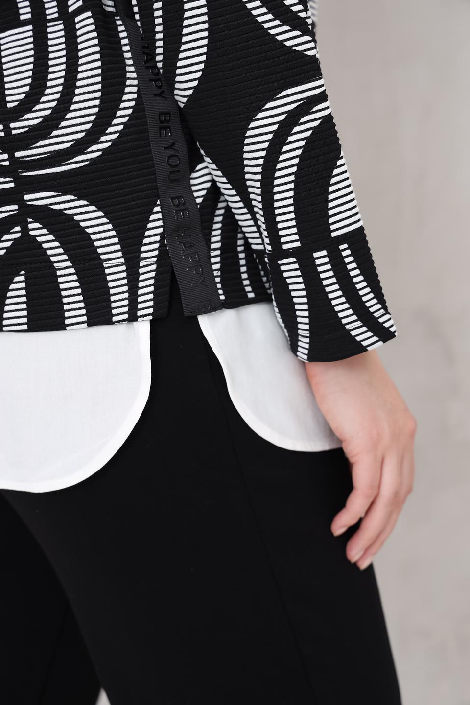 Пуловер Via Appia с принтом