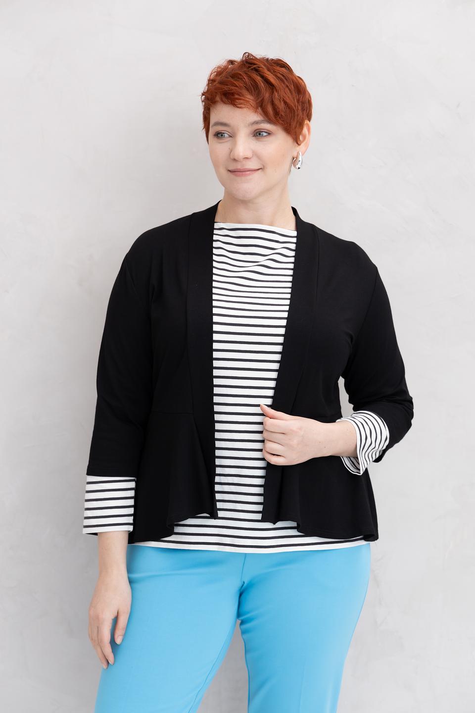 Жакет Doris Streich чёрный