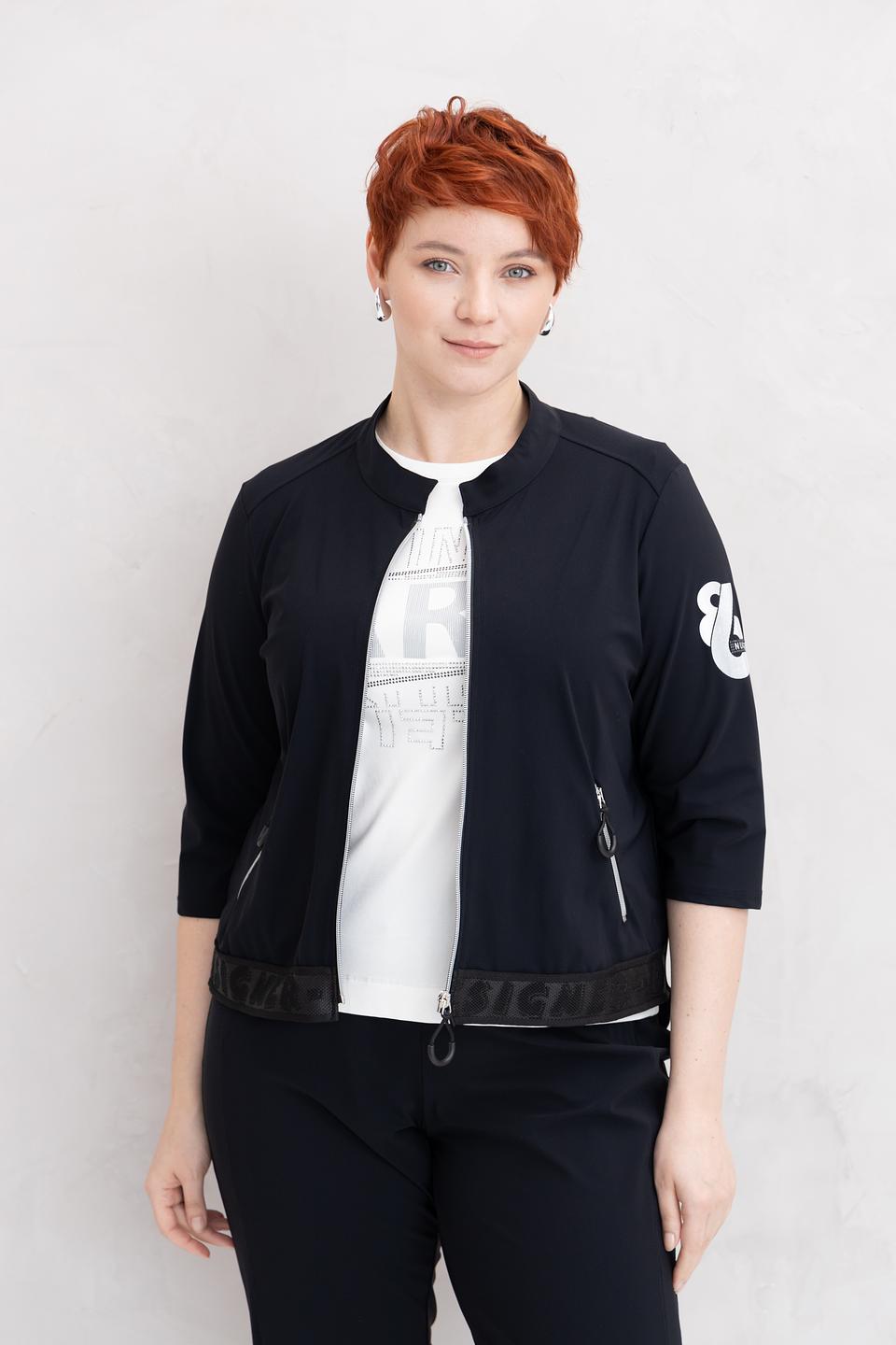 Жакет Doris Streich приталенный черный