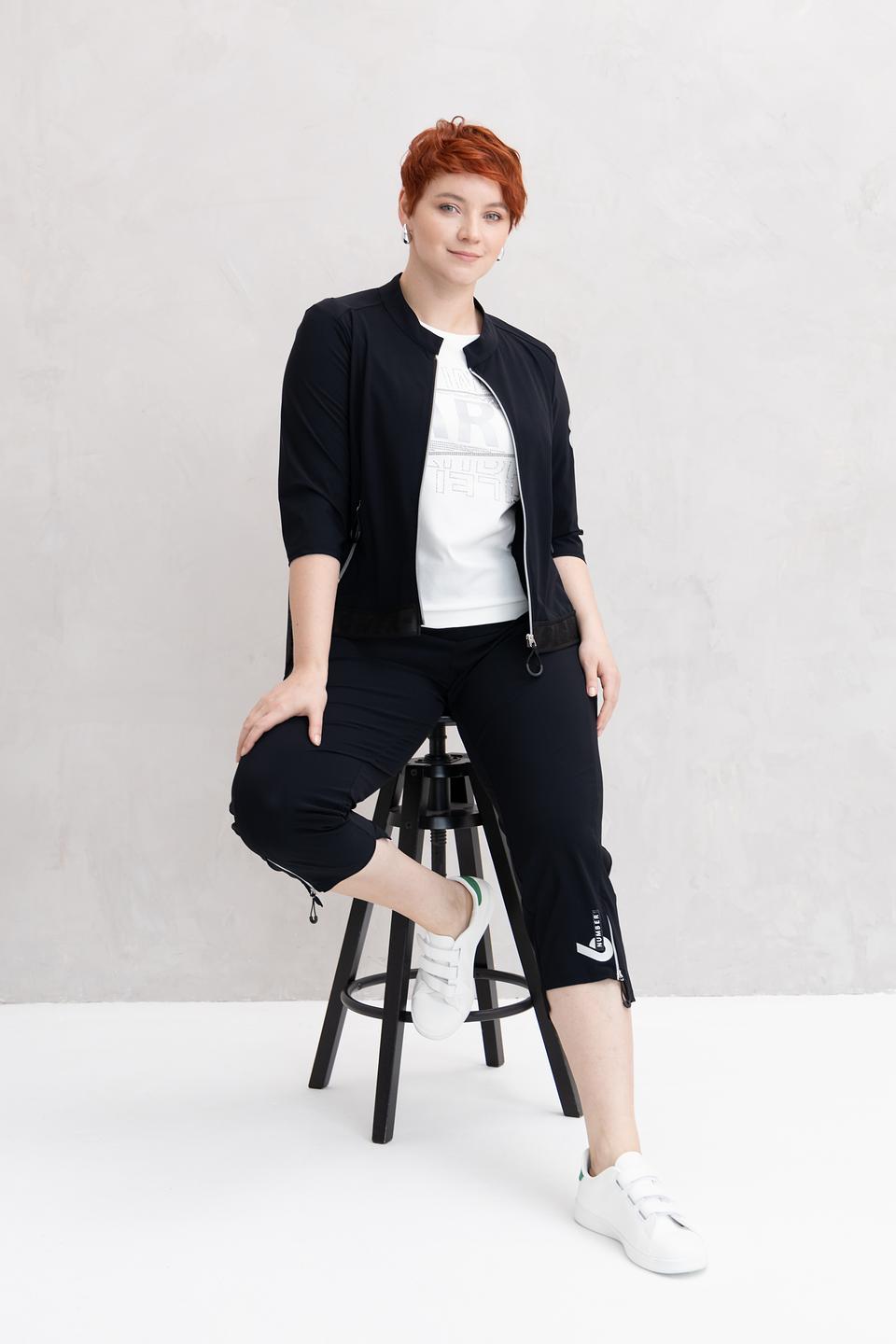 Жакет Doris Streich приталенный черный