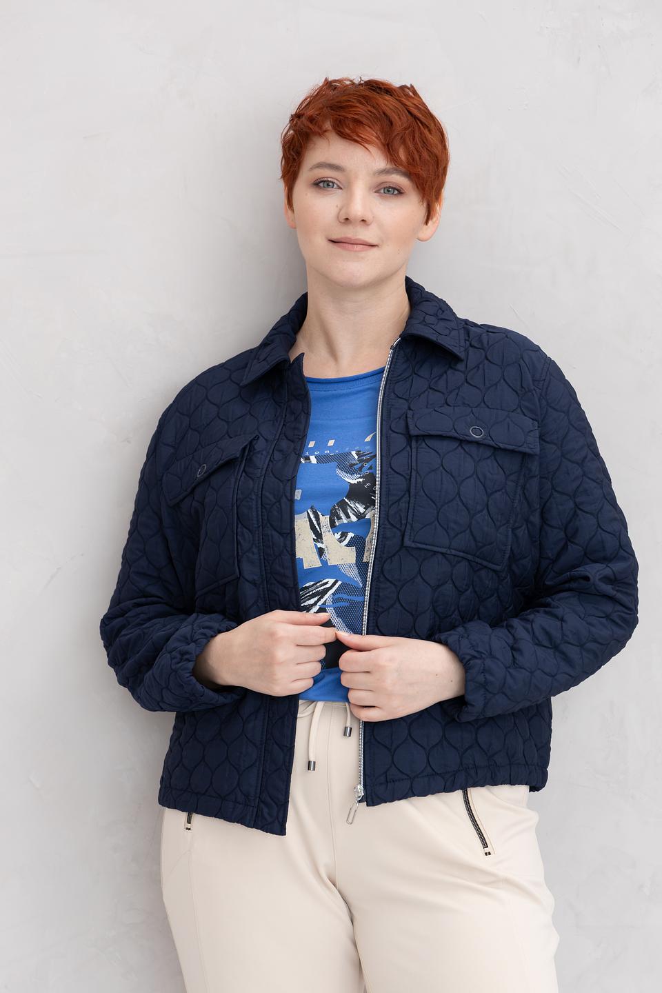 Куртка Rabe collection стеганая синяя