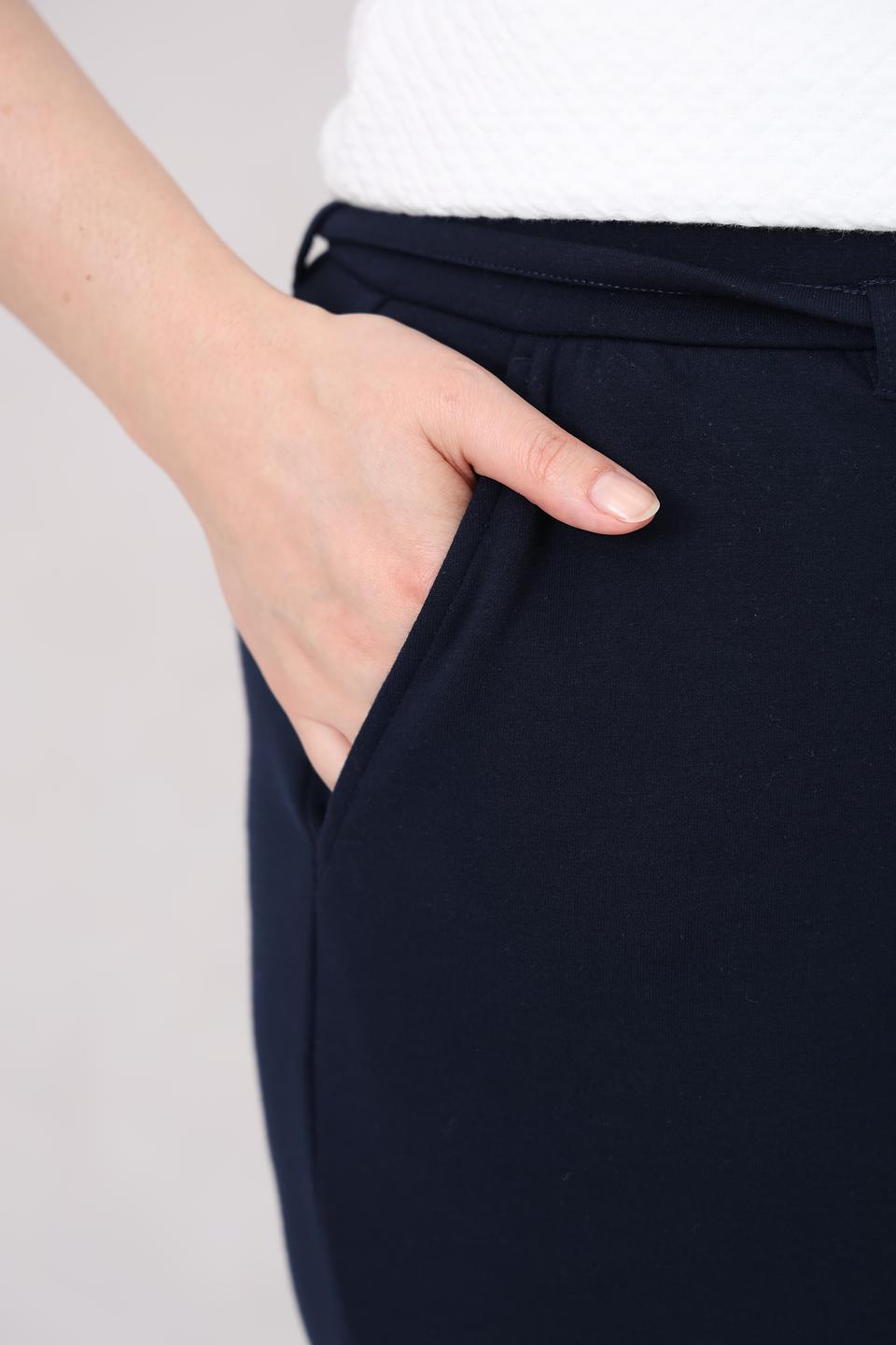 Брюки классические Rabe collection темно-синие