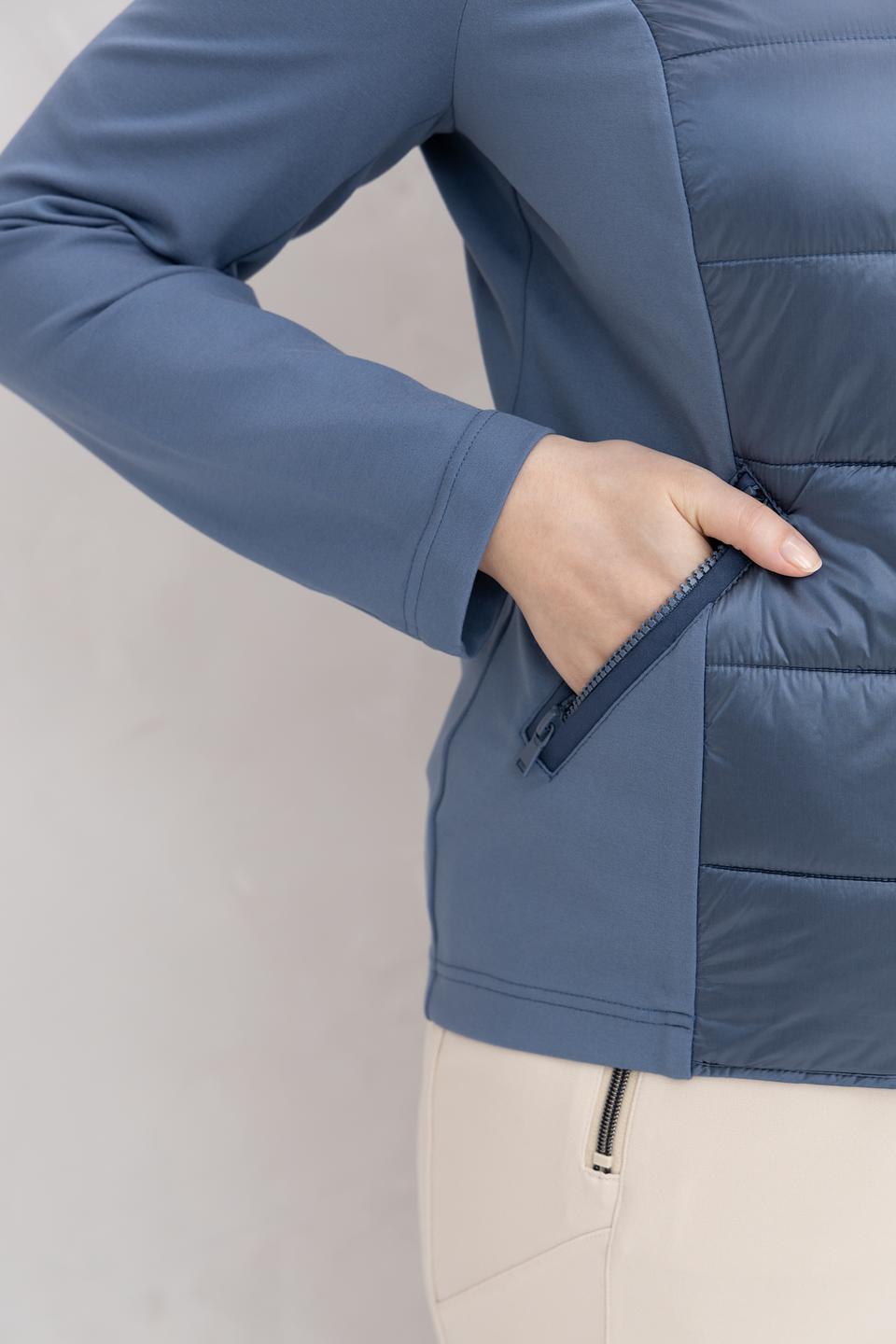 Жакет Rabe collection стеганый синий