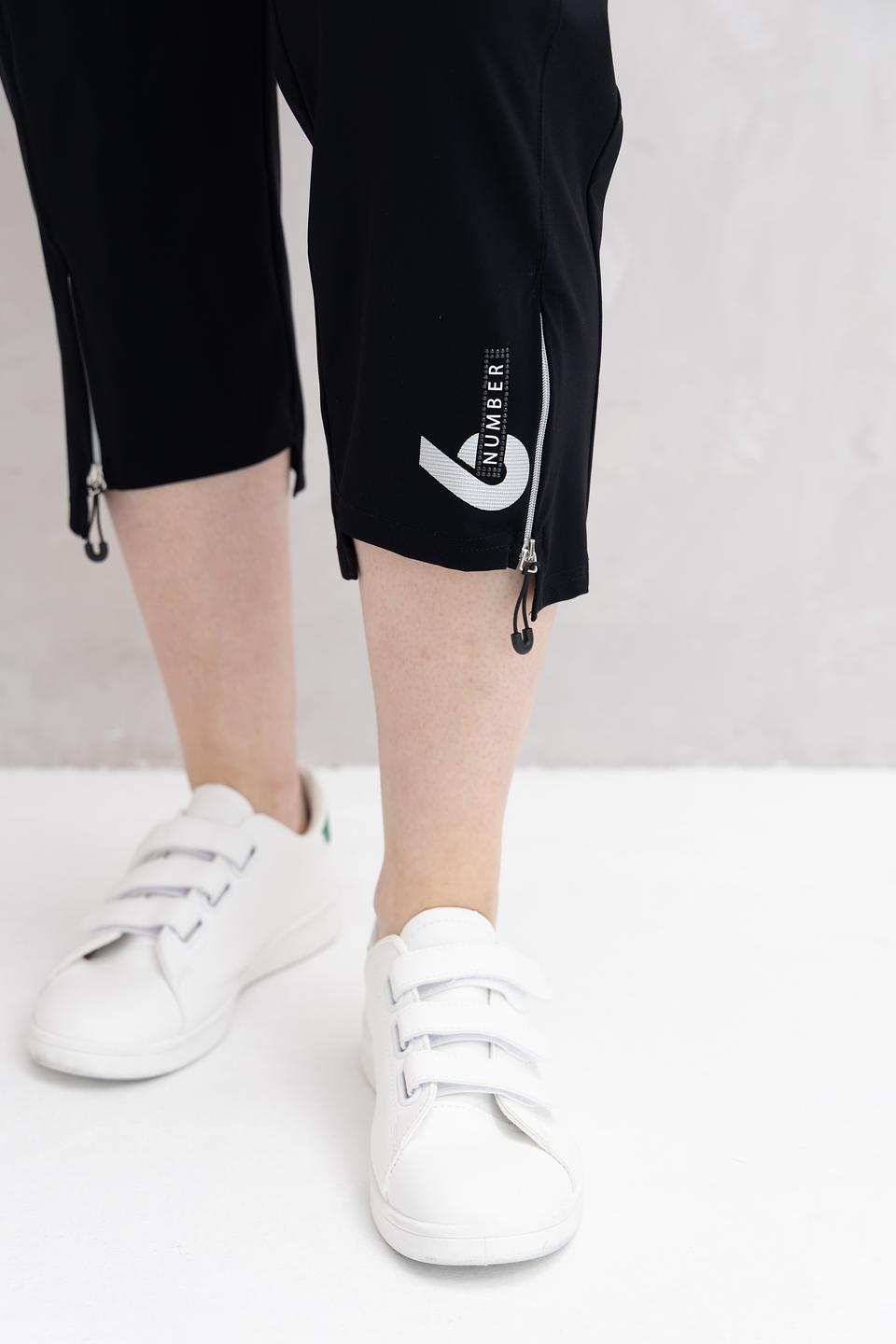 Брюки капри Doris Streich чёрные