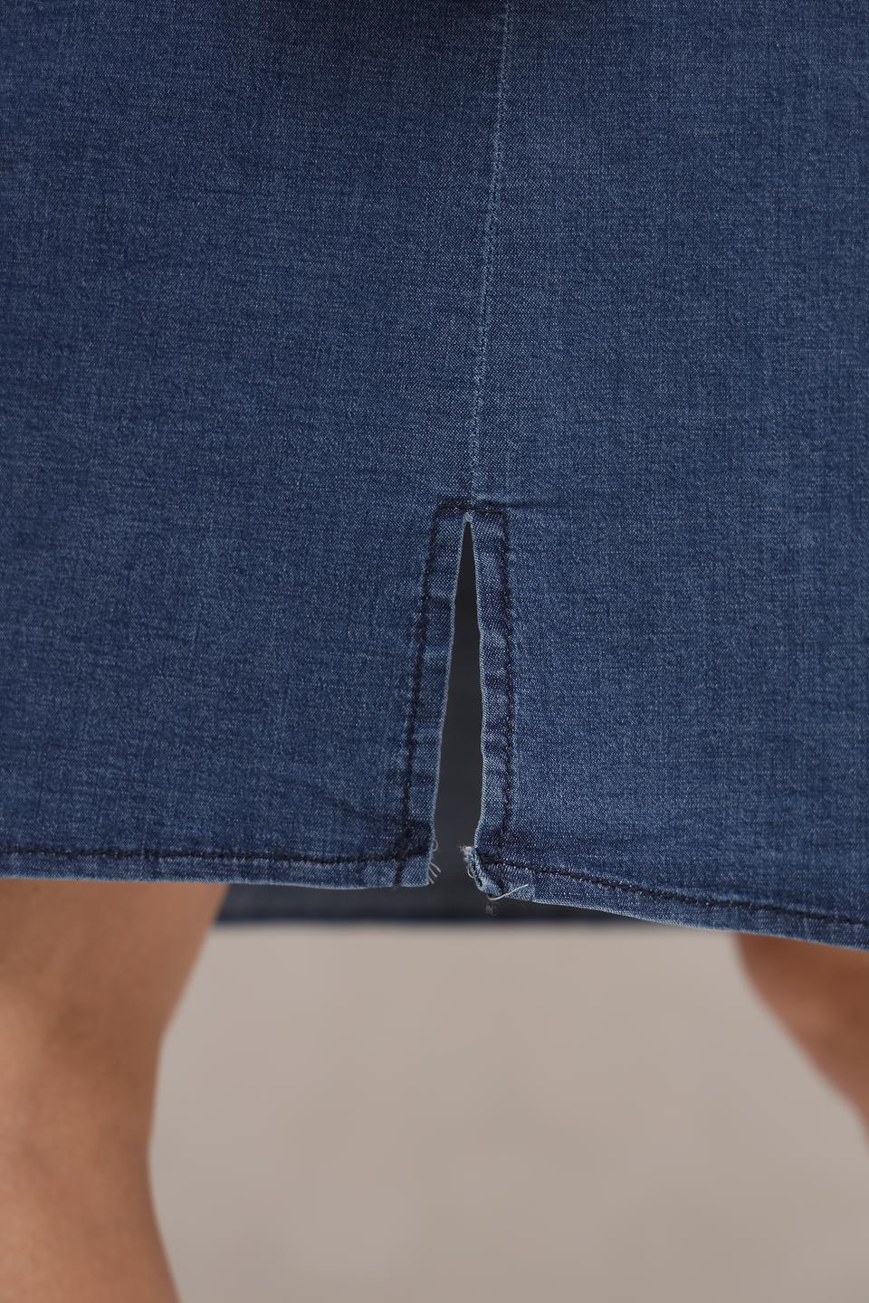 Платье рубашка Bianca джинсовое