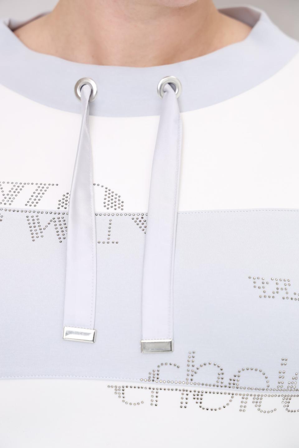 Пуловер Rabe collection светло-серый