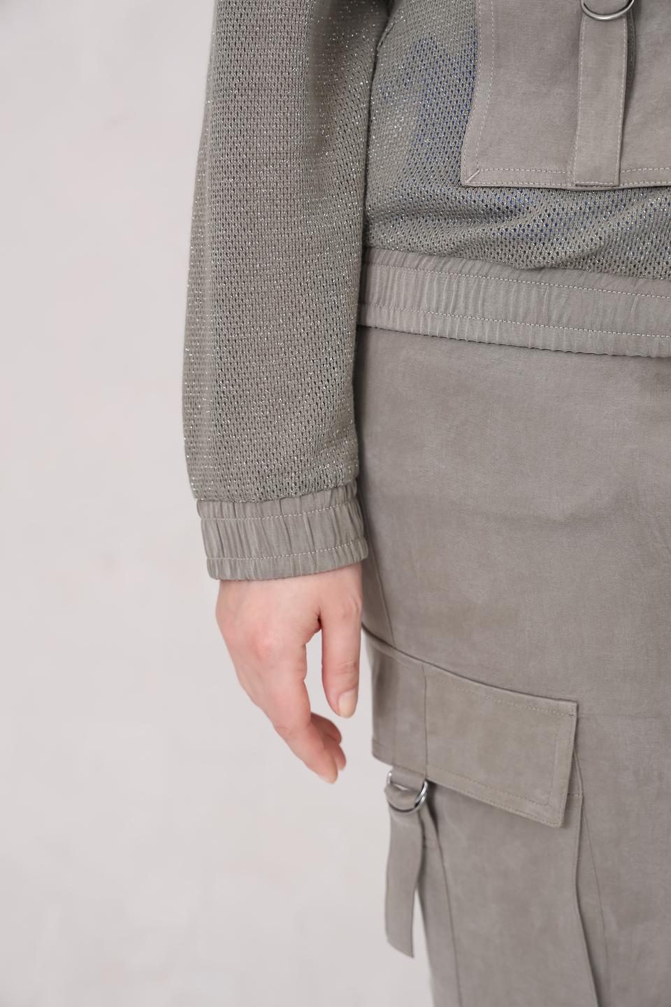 Жакет Lecomte серый