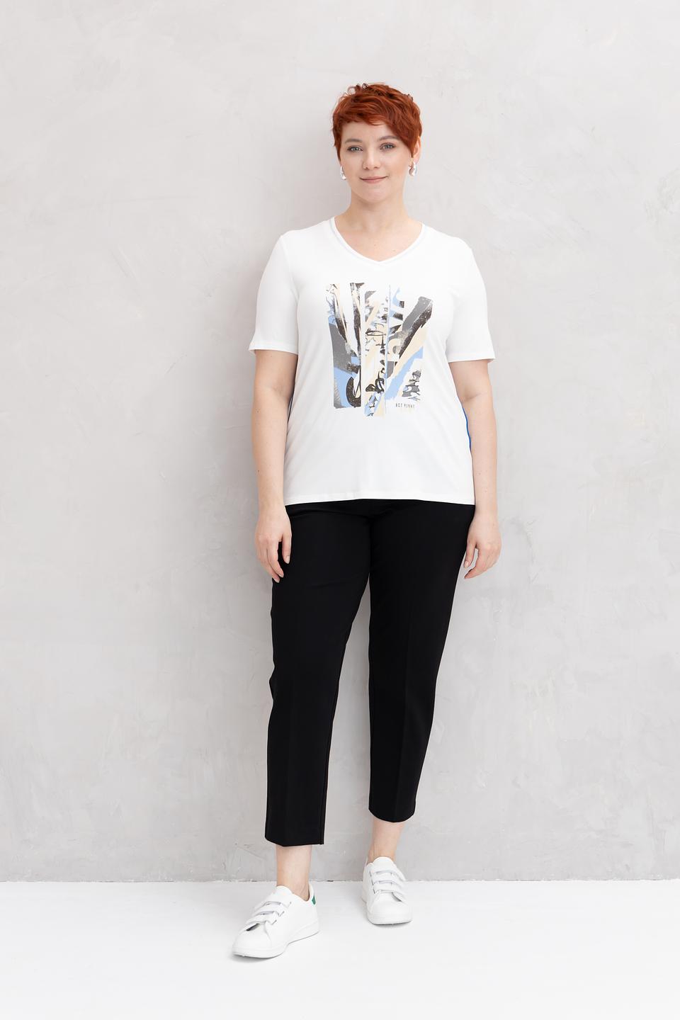 Брюки Frapp чёрные с логотипом