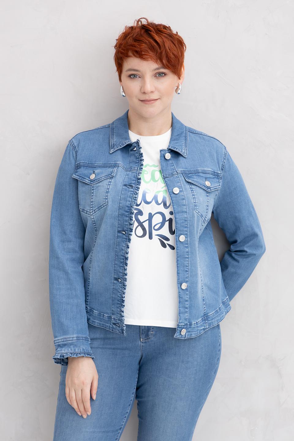 Жакет Rabe collection джинсовый голубой