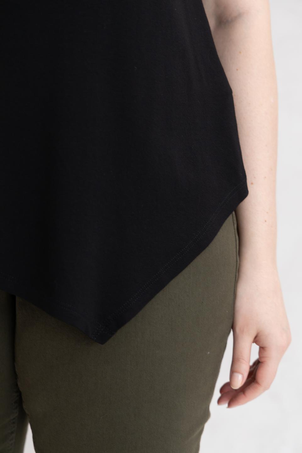 Футболка Doris Streich с принтом чёрная