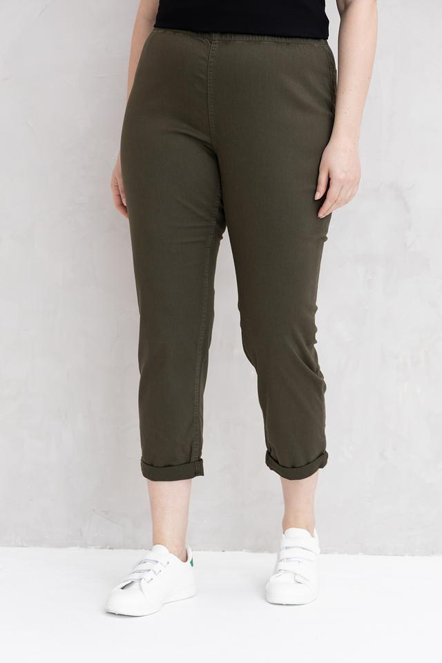 Брюки кюлоты Doris Streich хаки