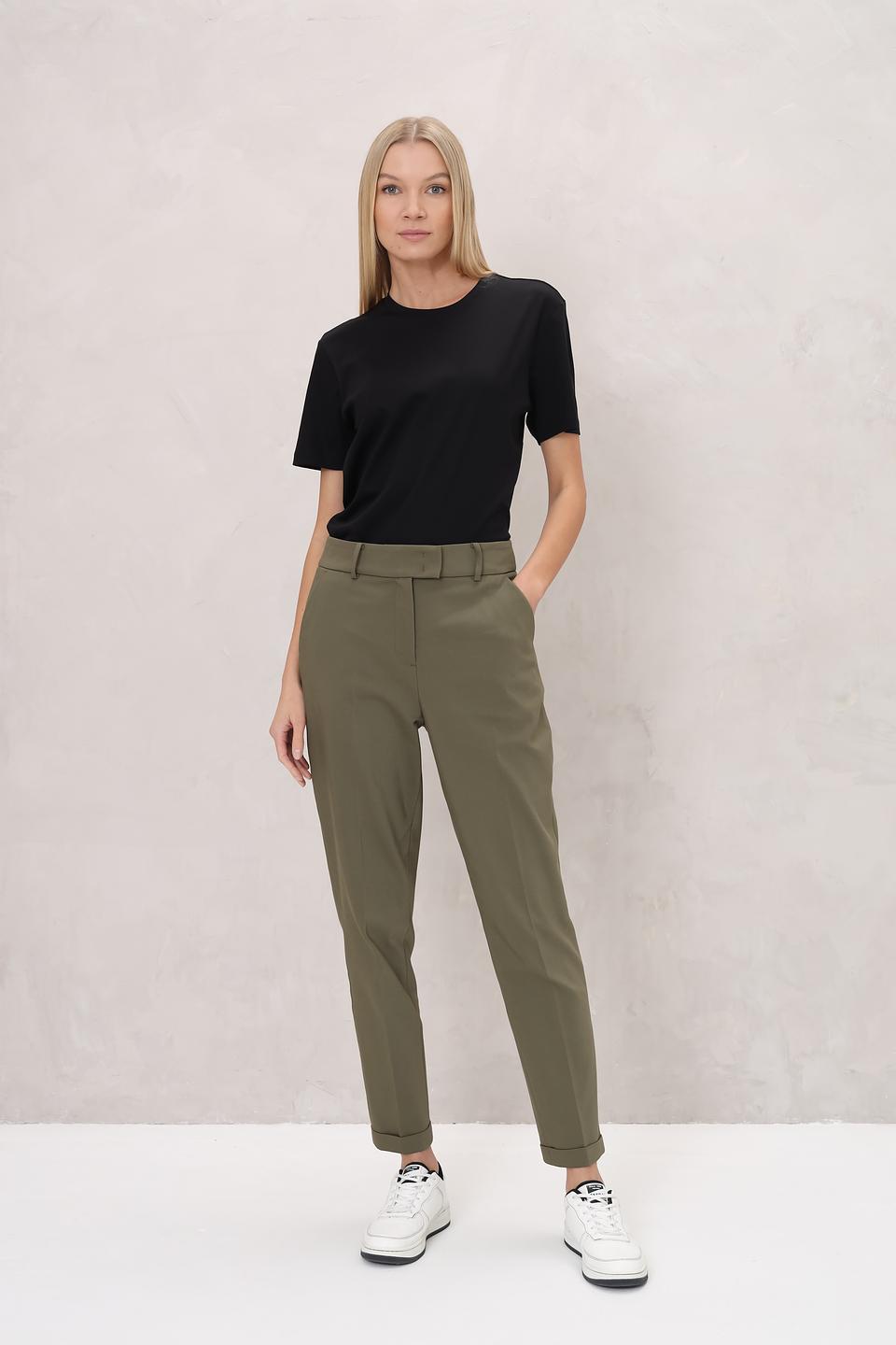 Брюки классические MORE and MORE хаки