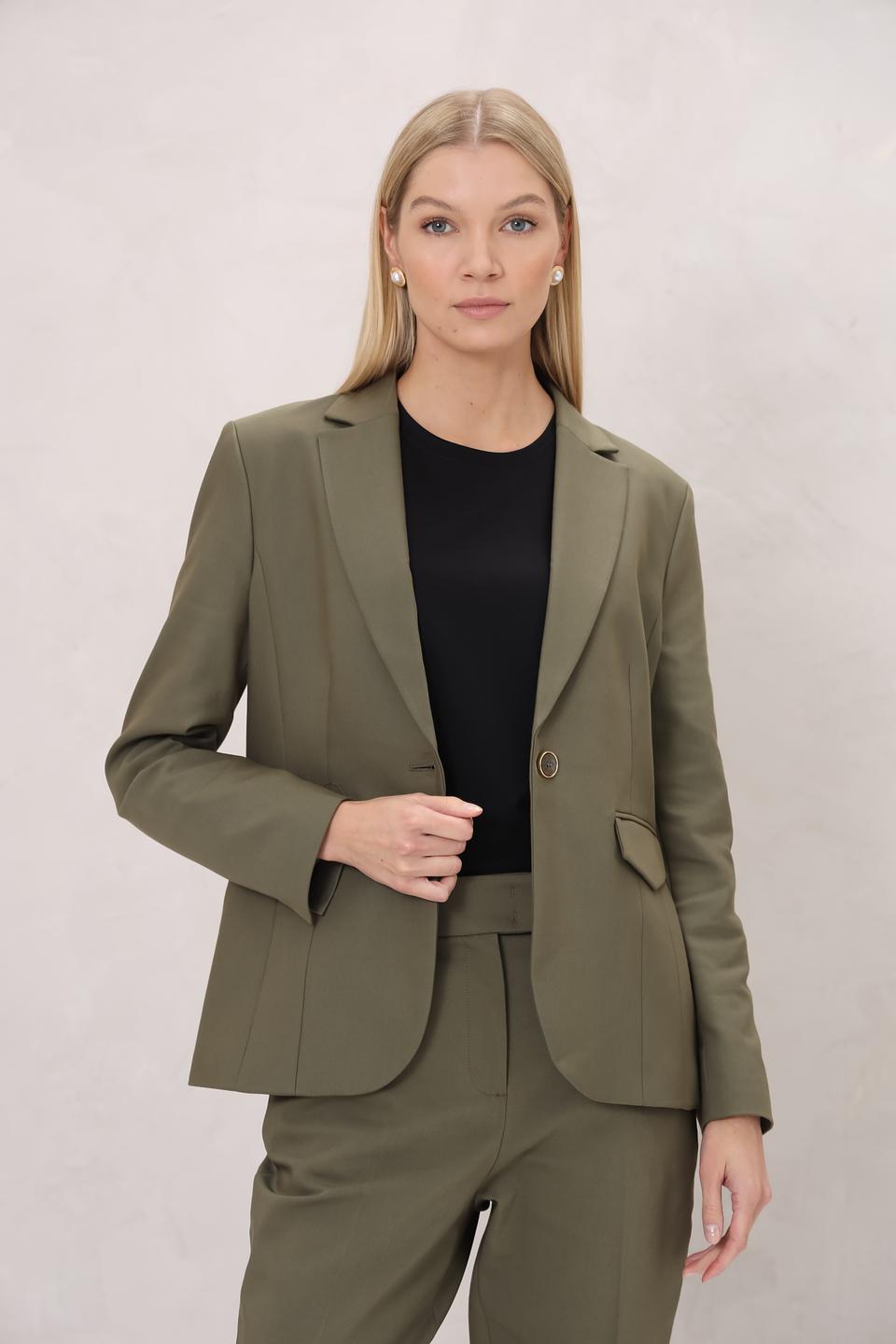 Жакет More and More оливковый