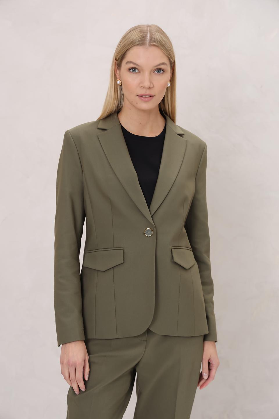 Жакет More and More оливковый