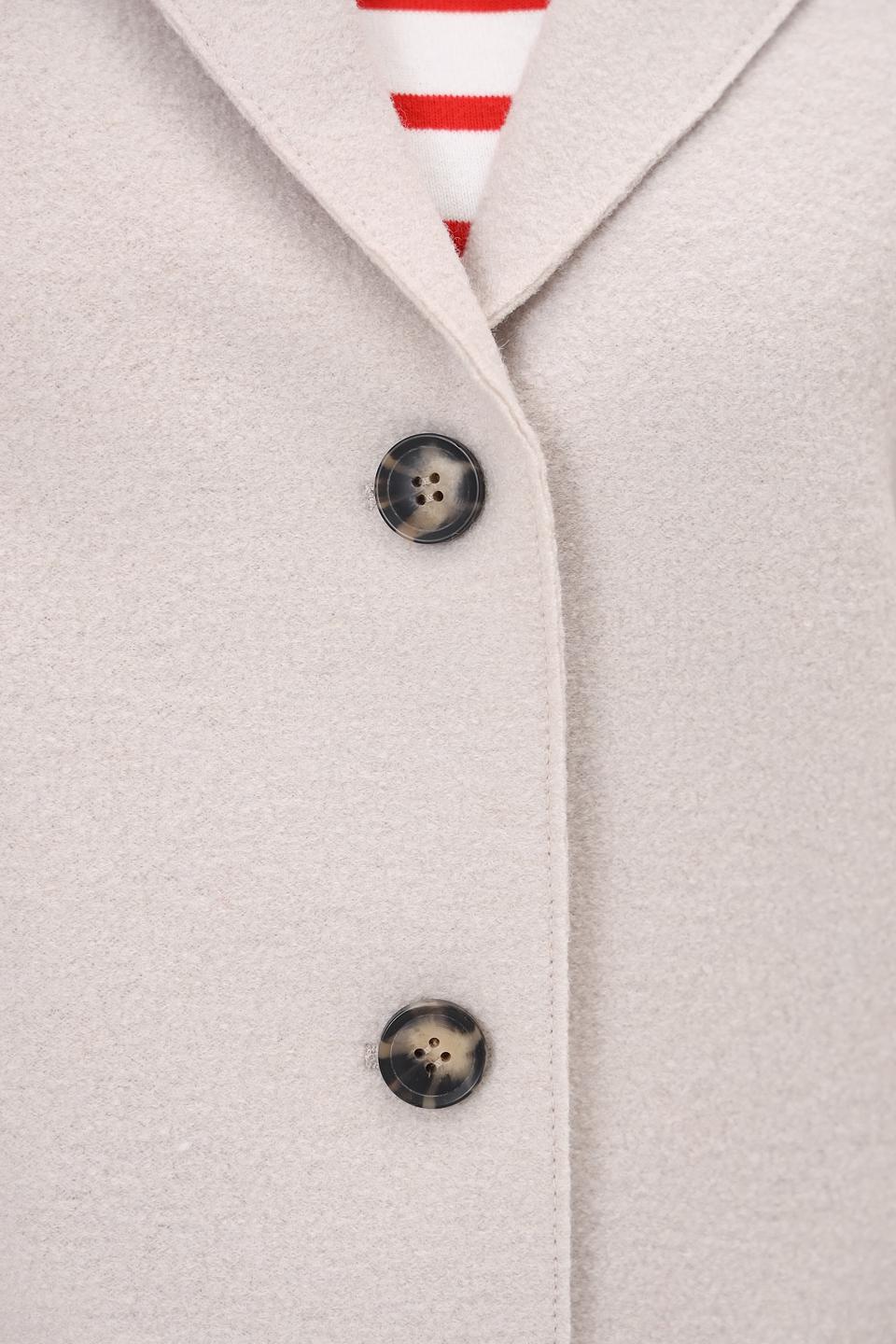 Пальто Oui женское бежевое