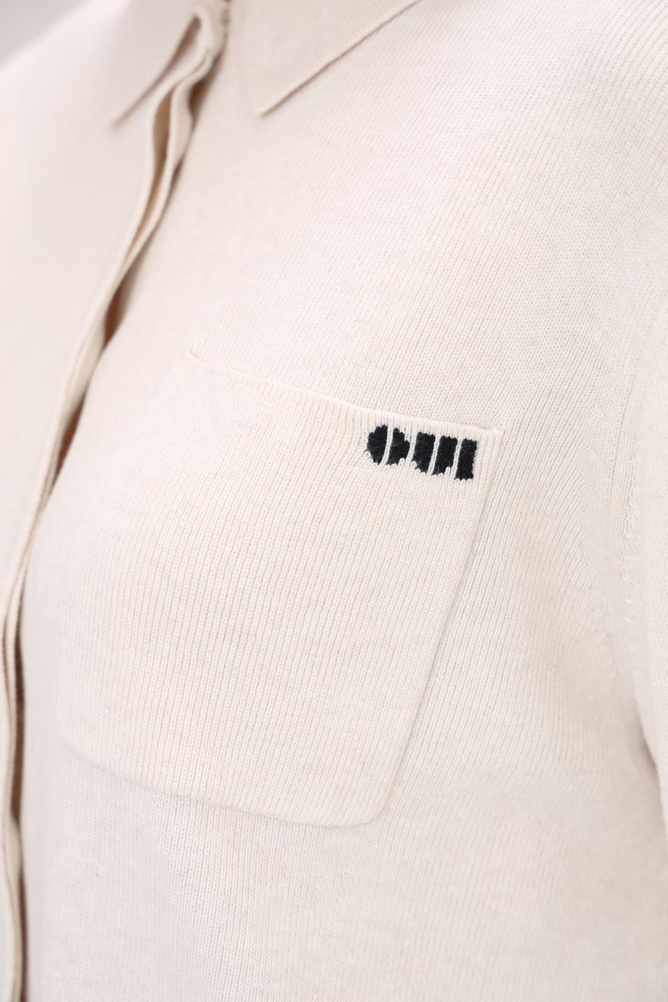 Жакет Oui приталенный, кремовый