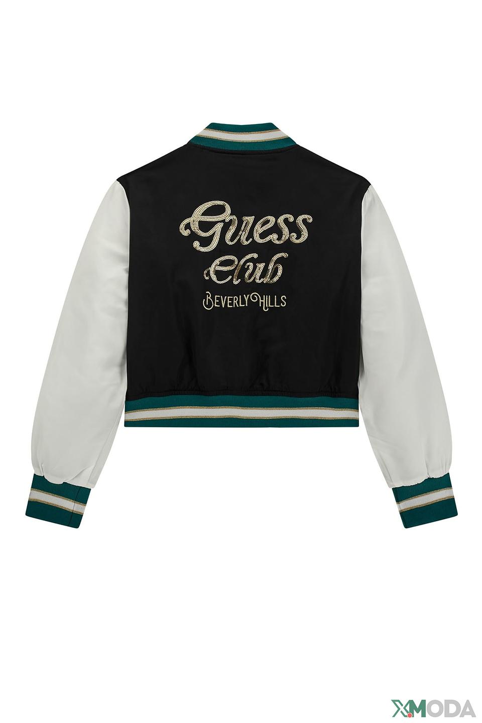 Куртка-бомбер Guess Club зелёный