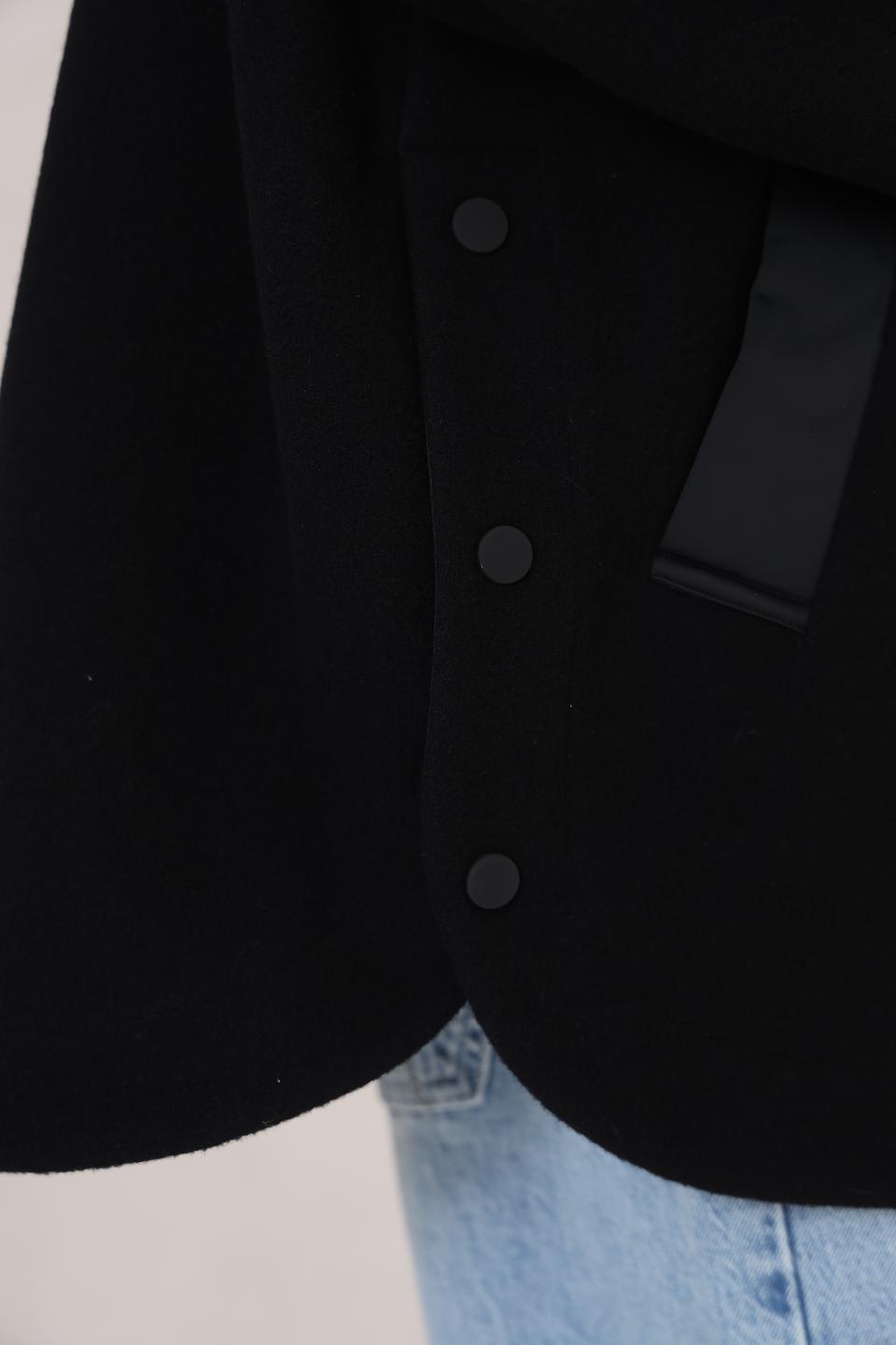 Куртка Marc O Polo чёрная с капюшоном