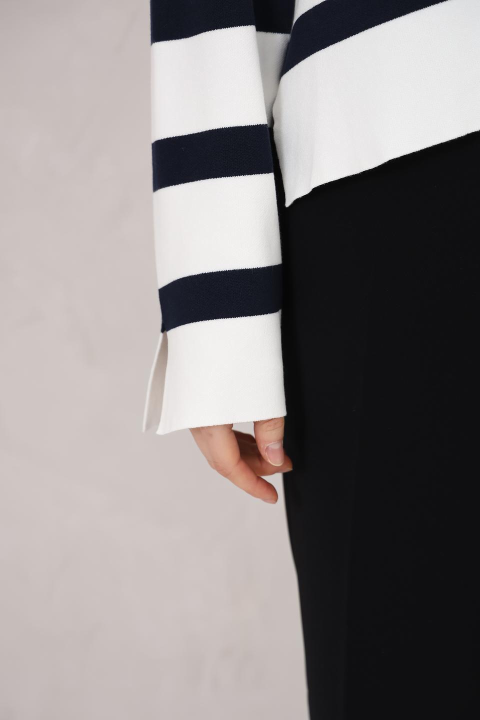 Пуловер Tom Tailor в полоску