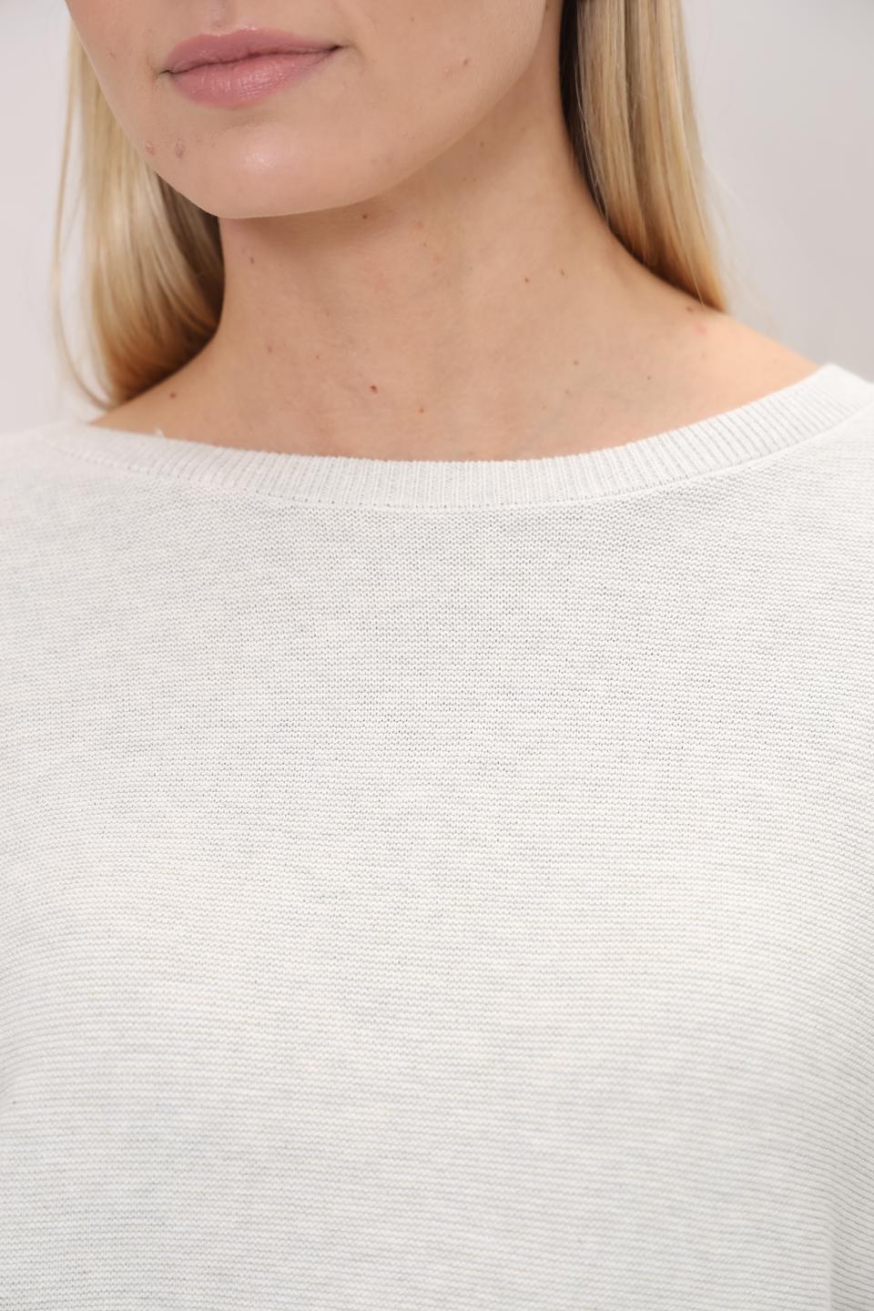 Пуловер Oui женский бежевый