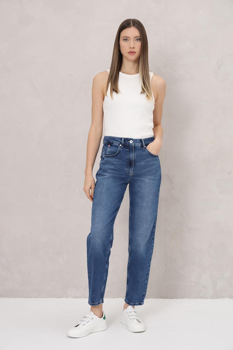 Джинсы Gerry Weber синие relaxed fit