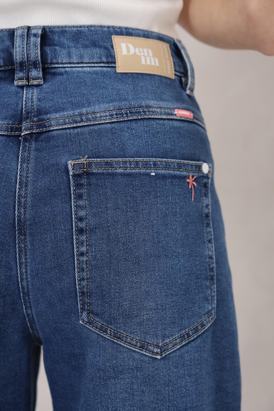 Джинсы Gerry Weber синие relaxed fit