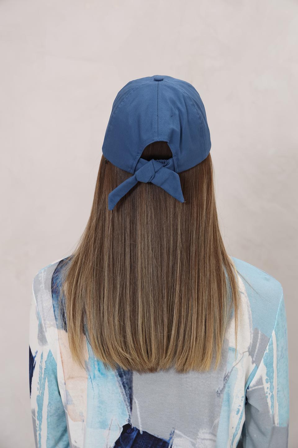 Бейсболка Seeberger голубая