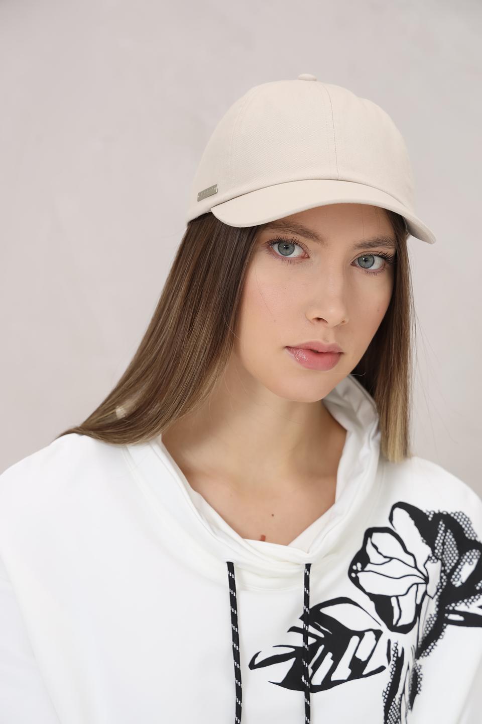 Бейсболка Seeberger бежевая