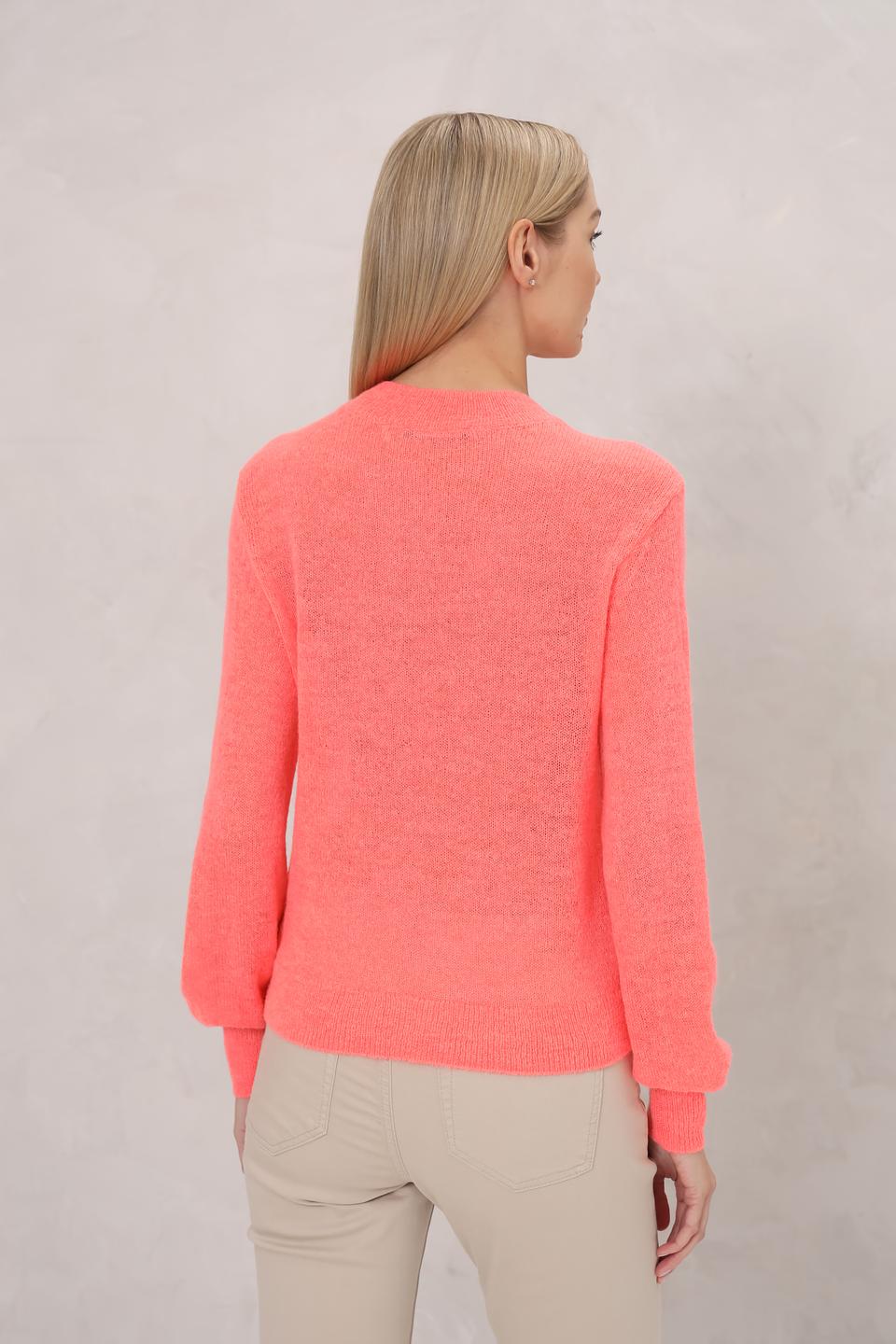 Пуловер Taifun розовый, базовый