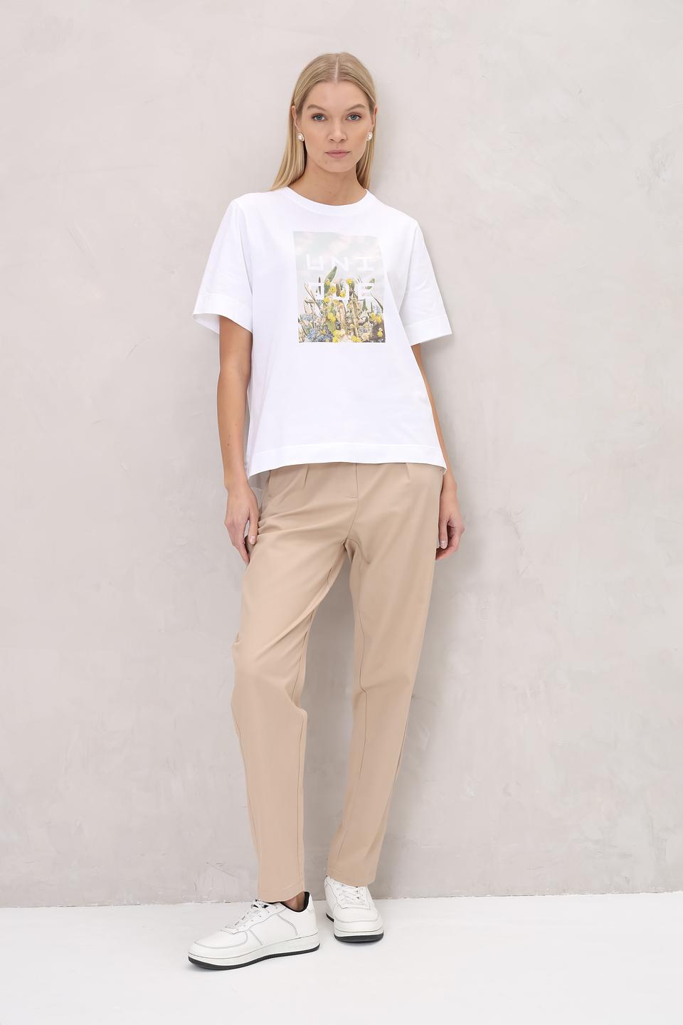 Футболка UNQ женская с принтом