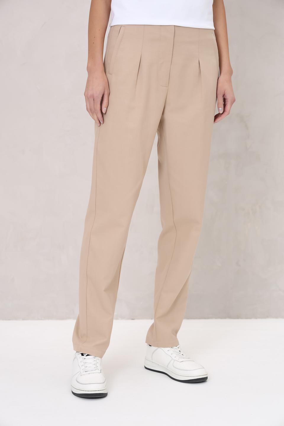Брюки классические UNQ бежевые