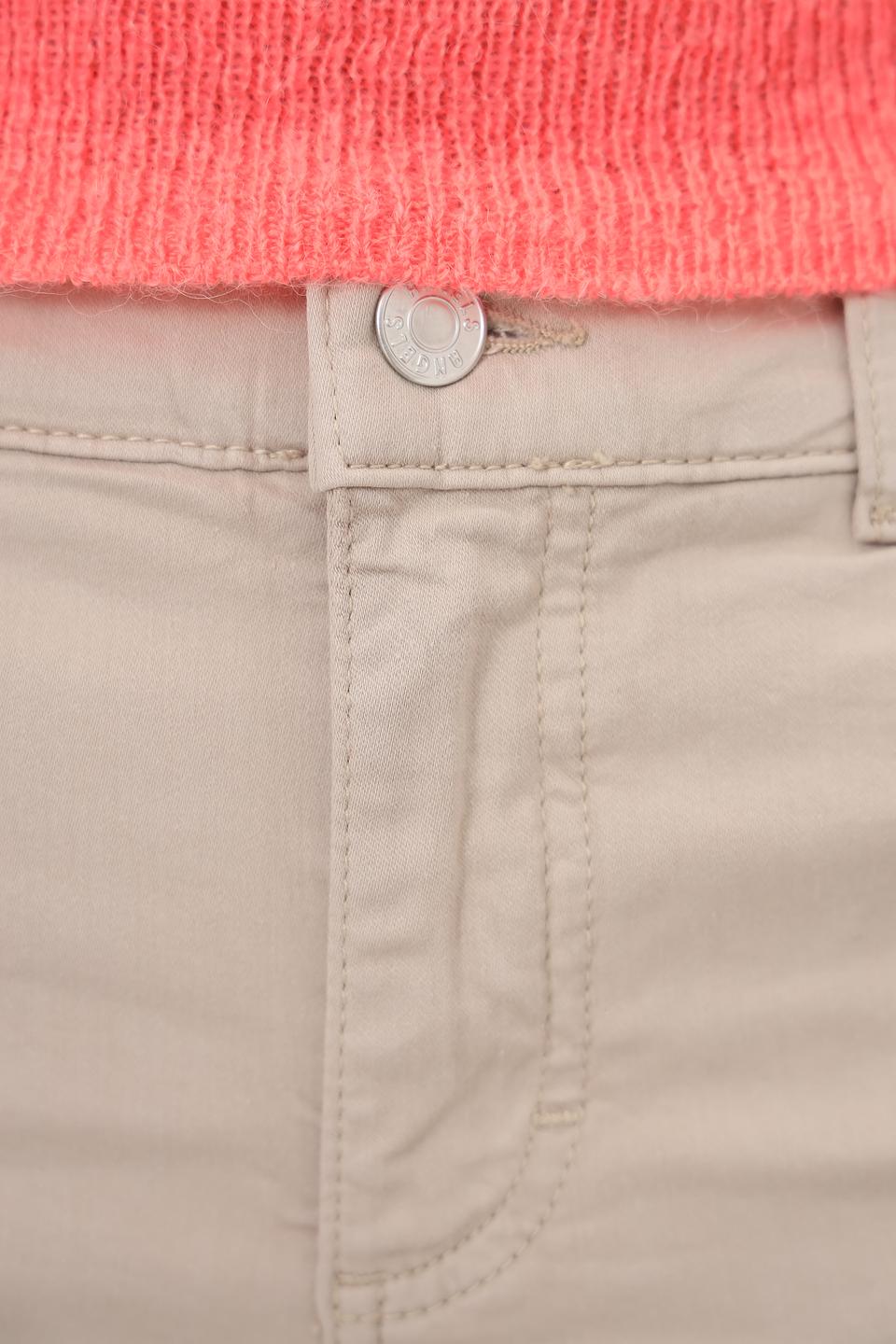 Брюки Angels прямого кроя бежевые