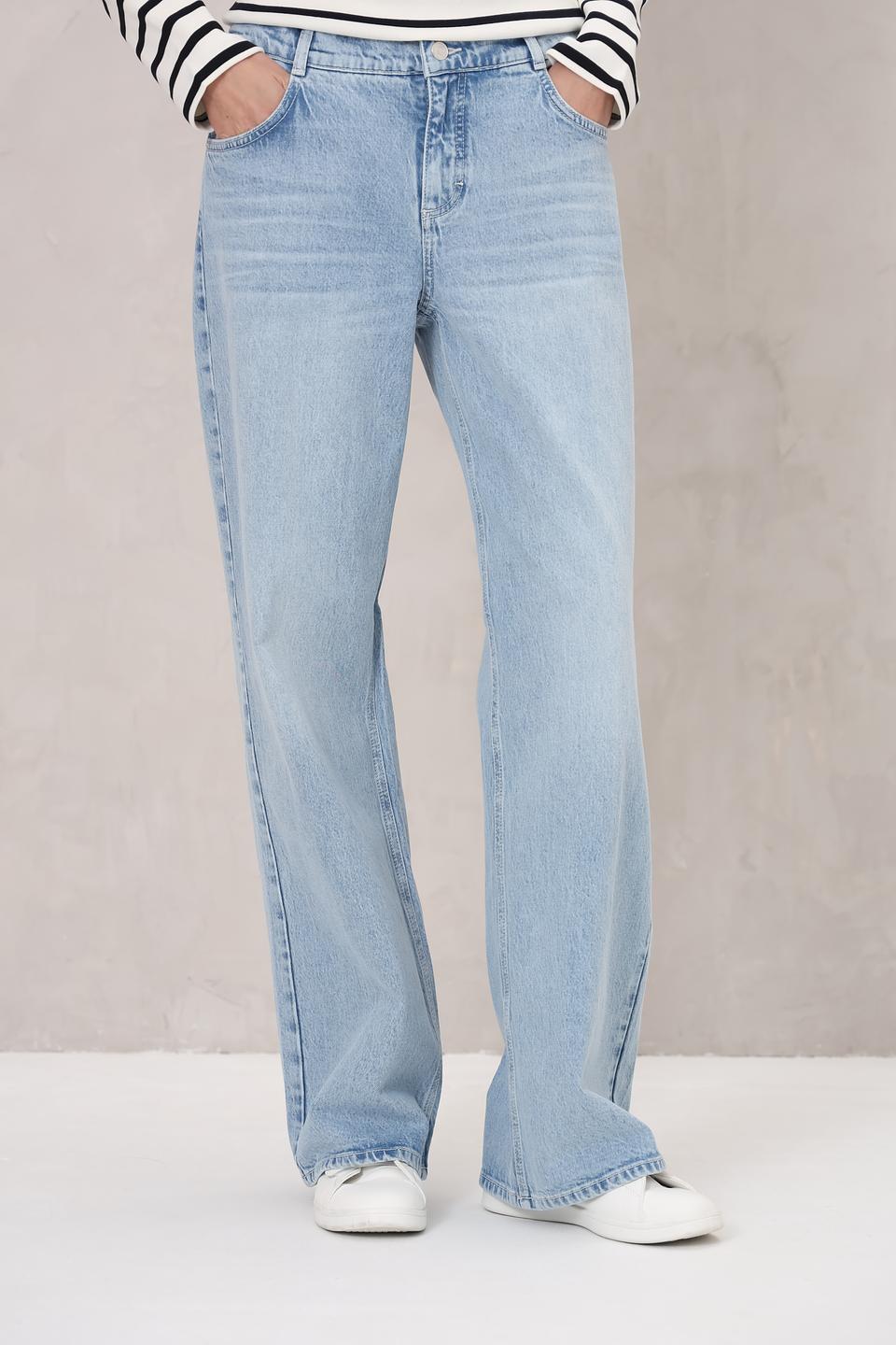 Джинсы Angels широкого кроя голубые