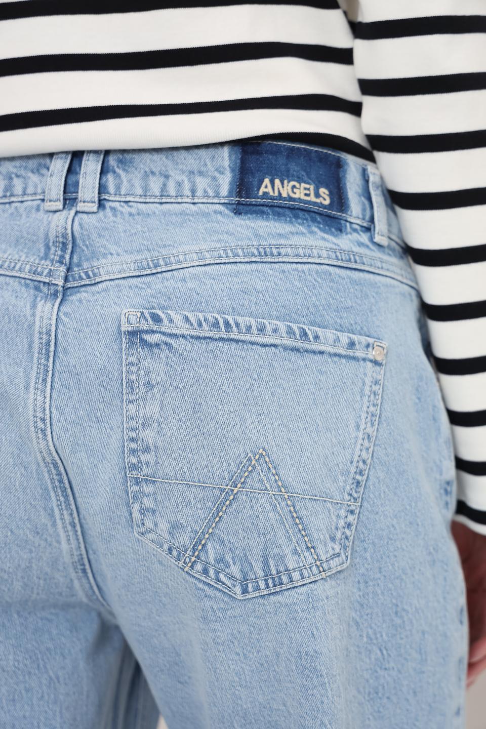 Джинсы Angels широкого кроя голубые
