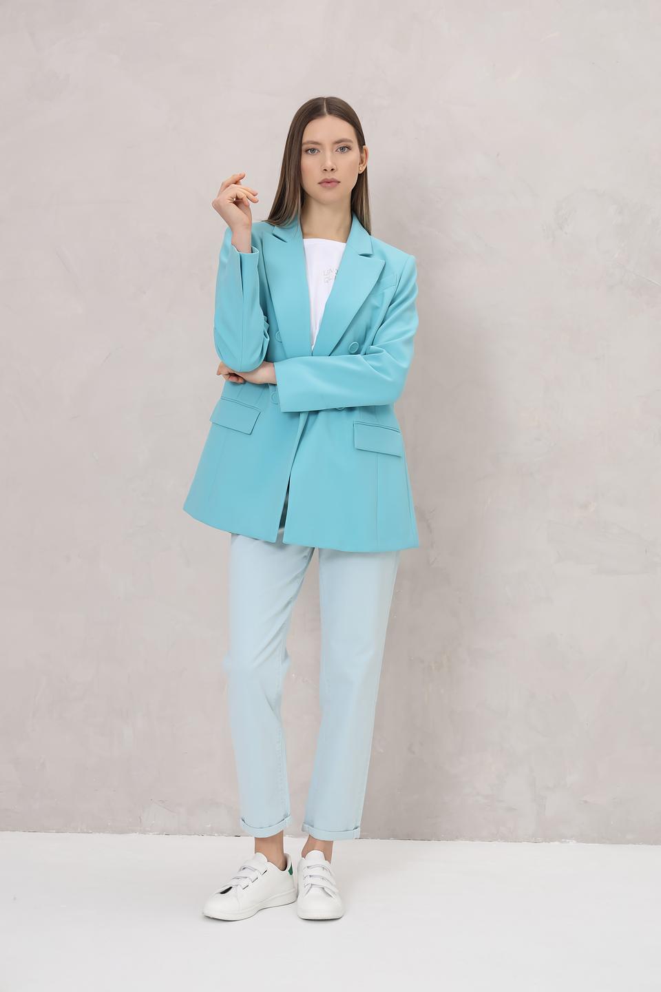 Джинсы Marc Cain голубого цвета