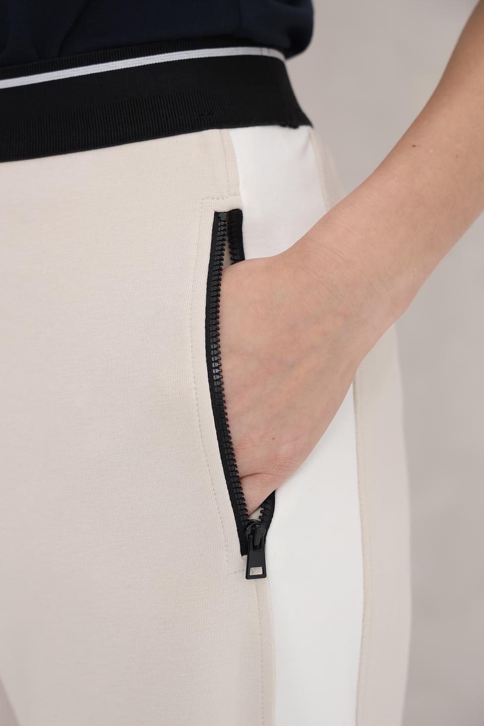 Брюки спортивные Marc Cain Sports бежевые