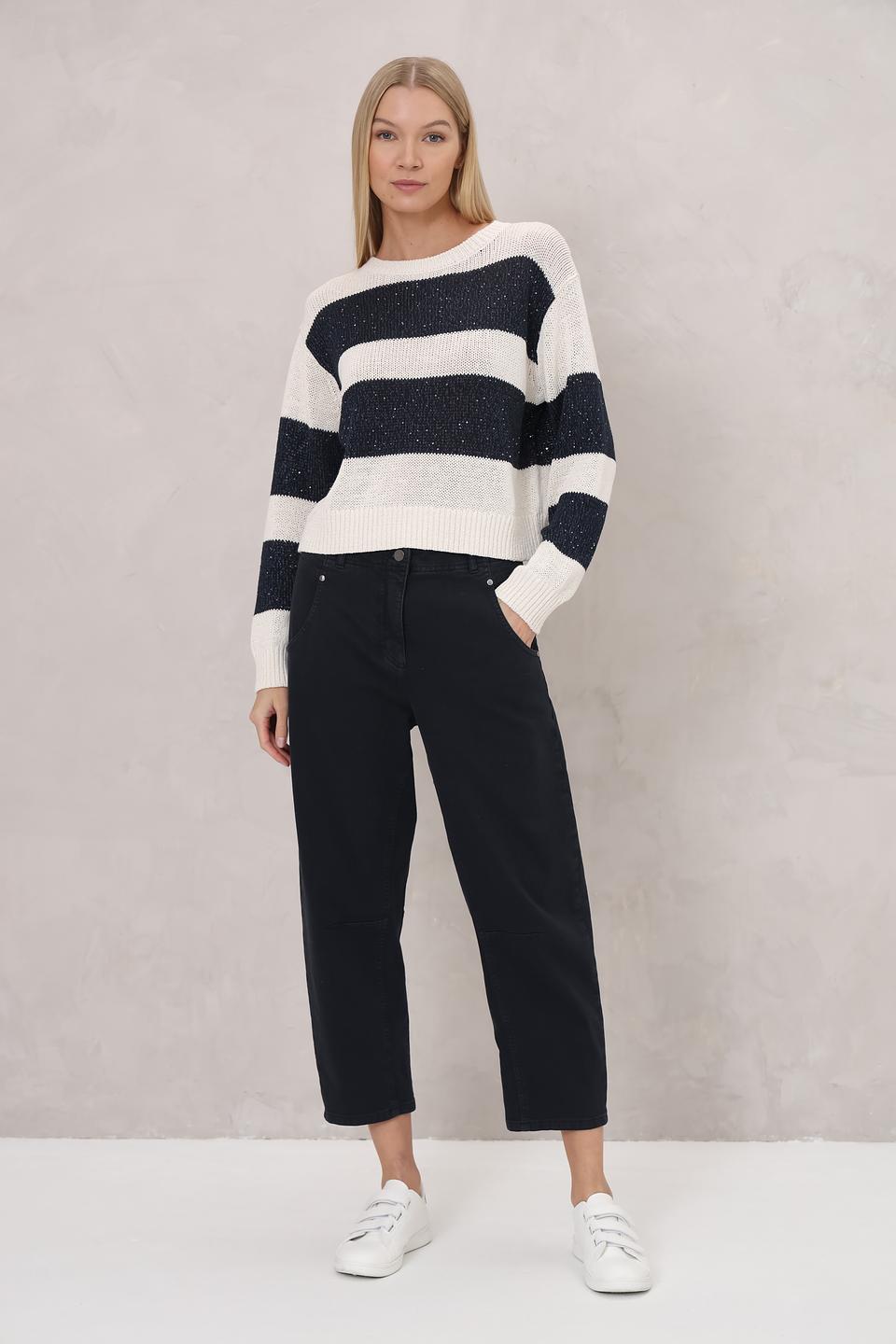 Пуловер Luisa Cerano в полоску