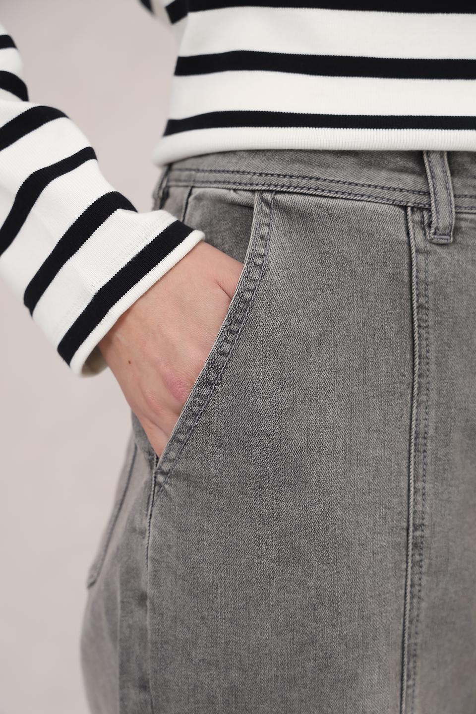 Джинсы Taifun серые casual