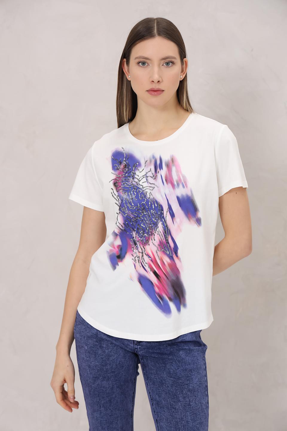 Футболка Taifun с принтом