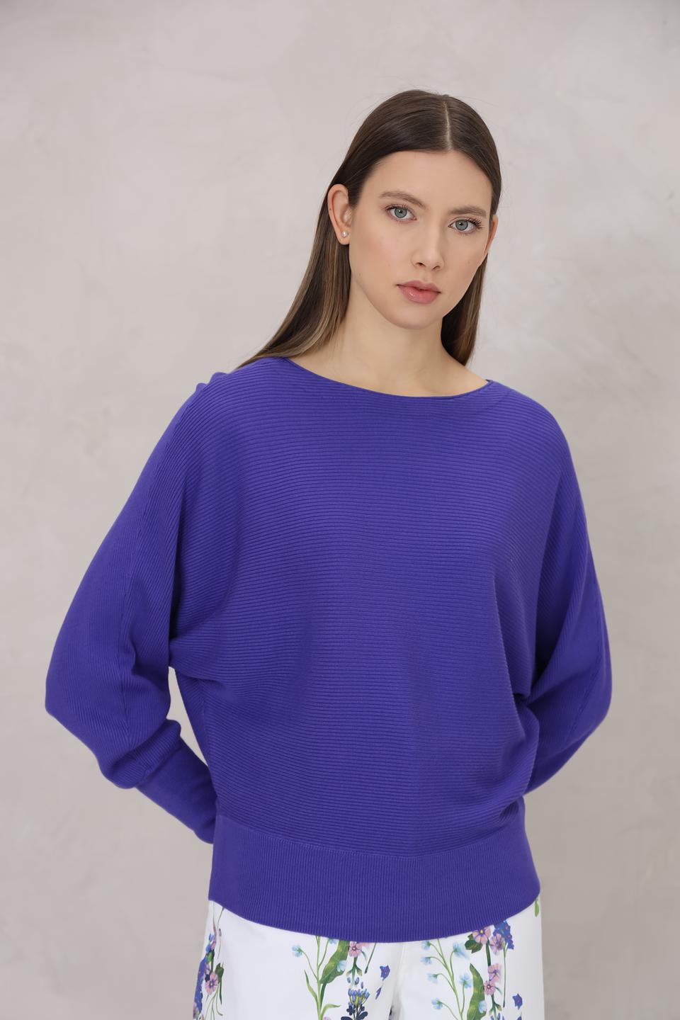 Пуловер Taifun фиолетовый