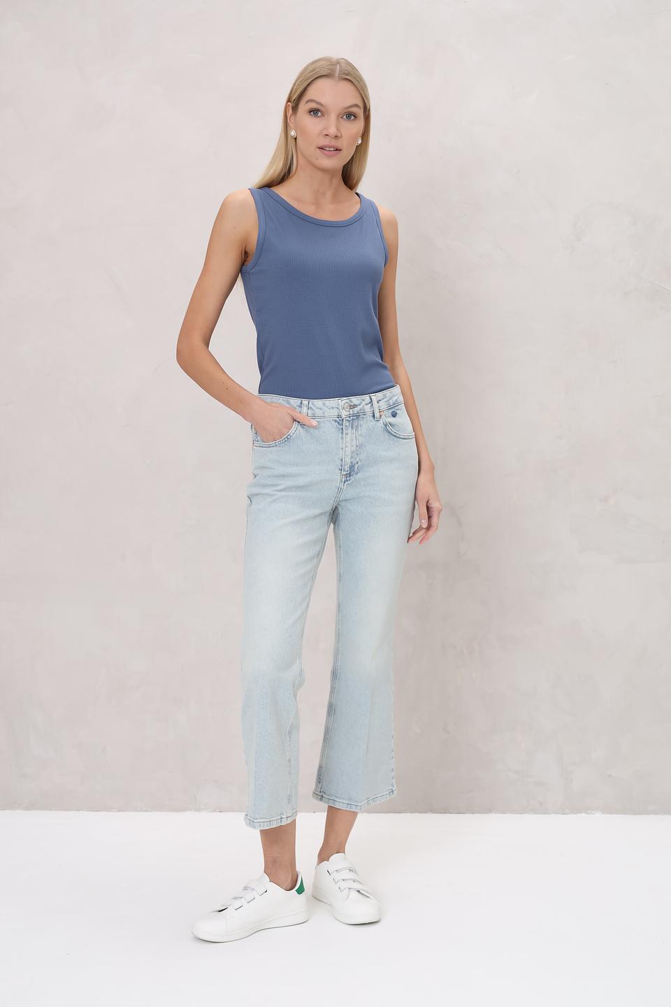 Топ Oui женский лавандовый