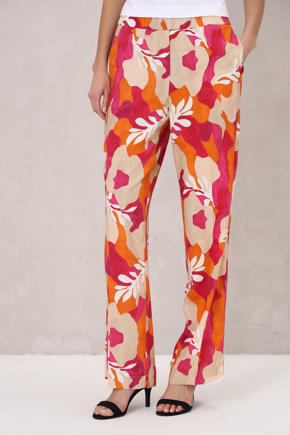 Брюки Gardeur с цветочным принтом