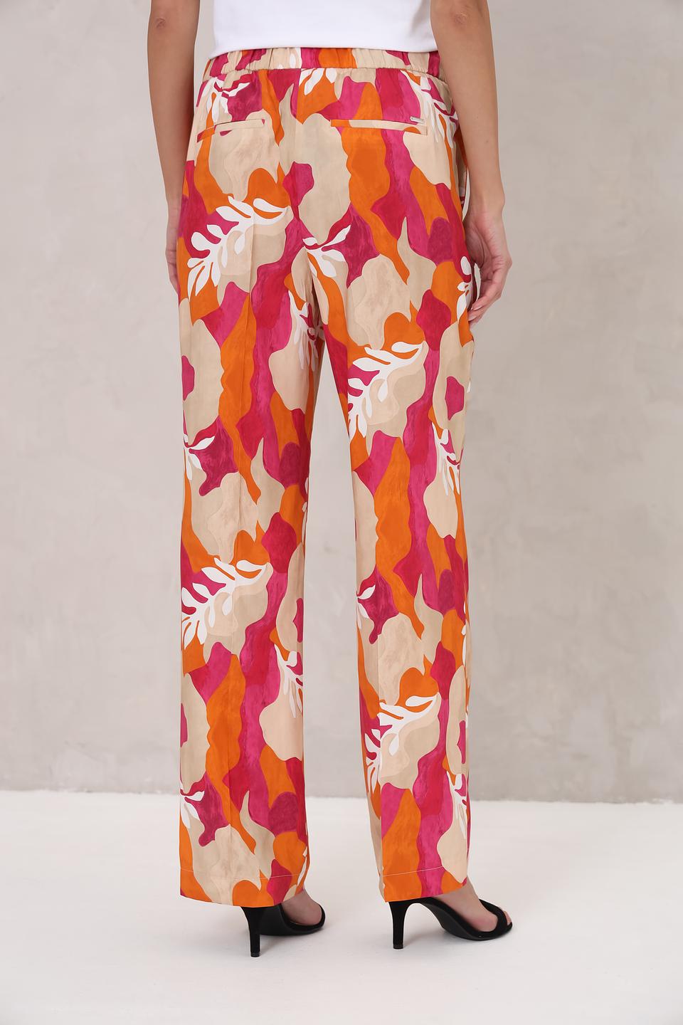 Брюки Gardeur с цветочным принтом