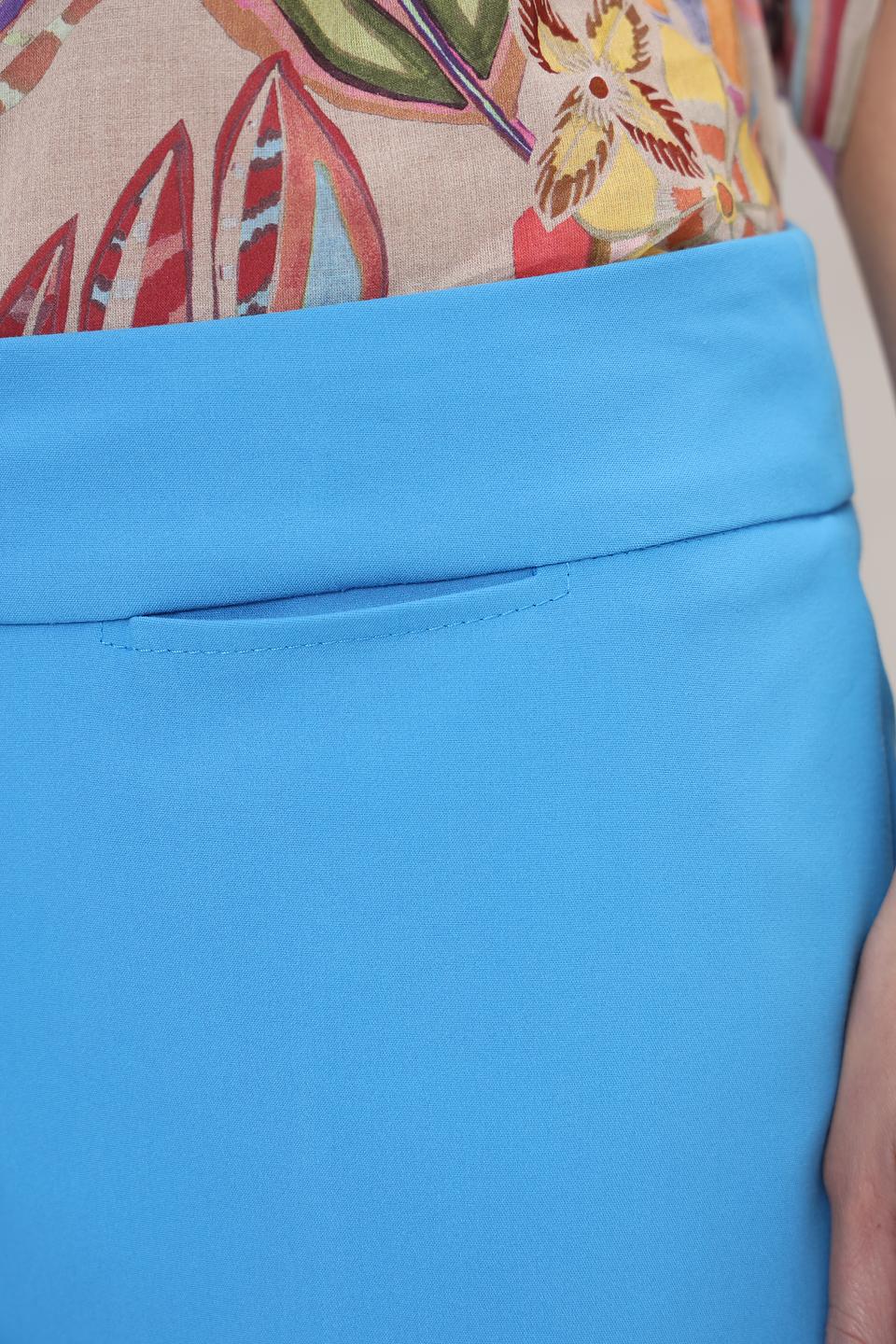 Брюки классические Bianca голубые