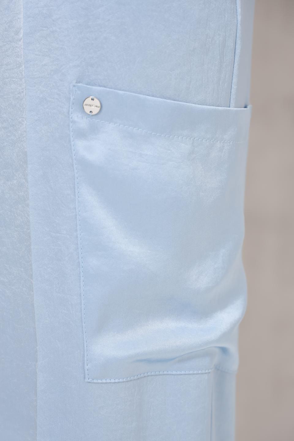 Брюки Marc Cain голубого цвета