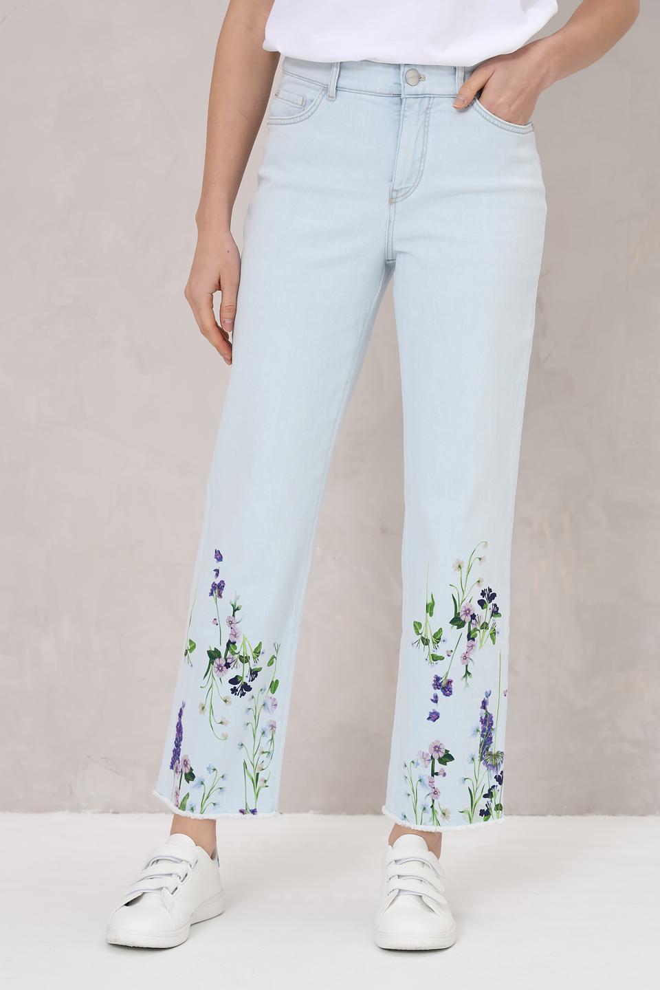 Джинсы Marc Cain с вышивкой