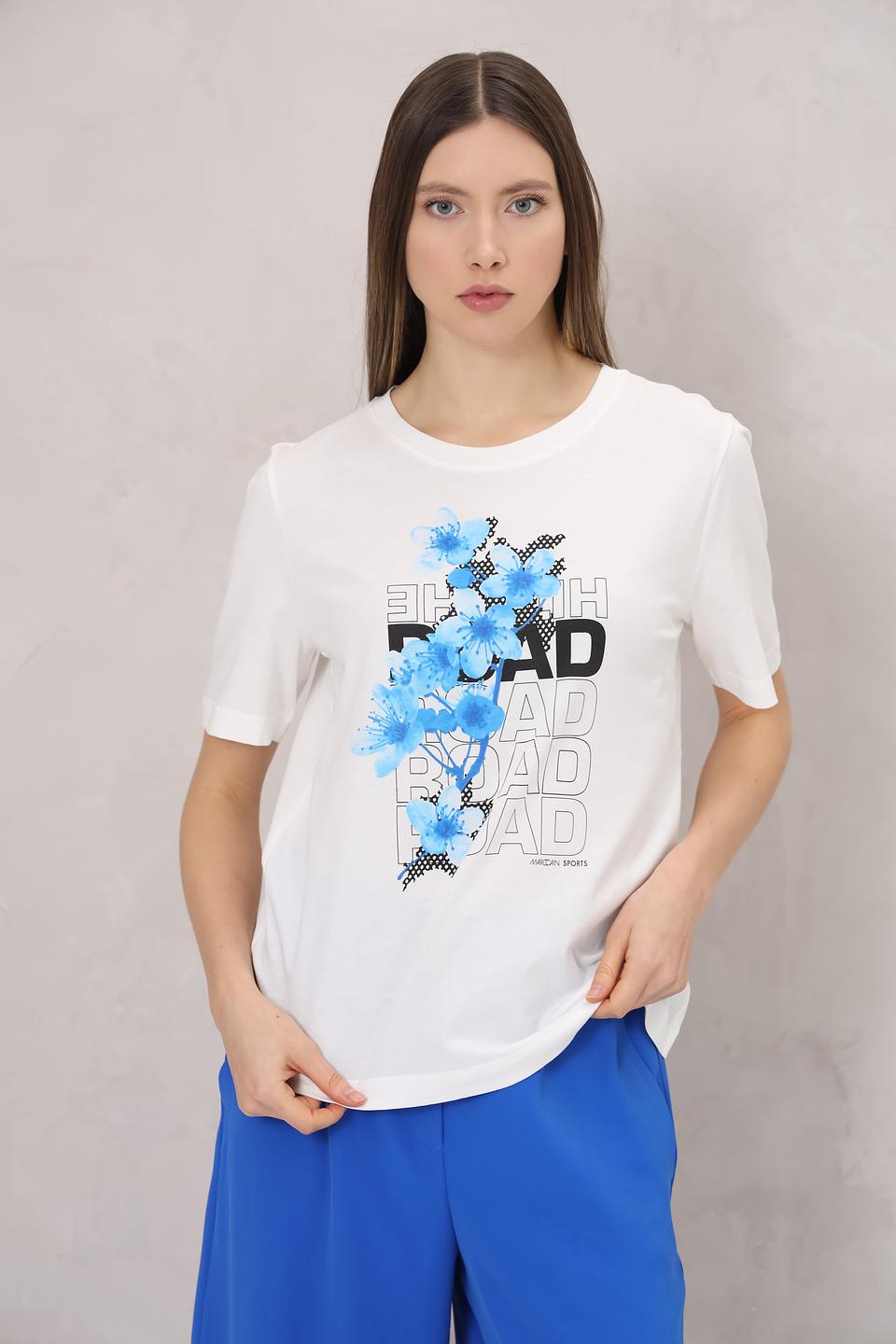 Футболка Marc Cain Sports с принтом