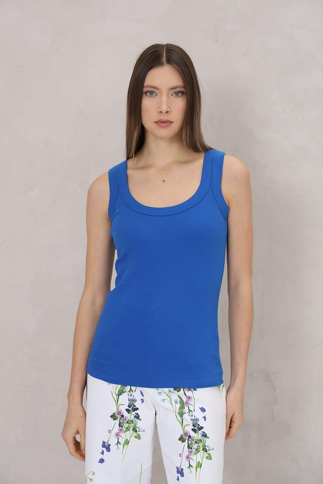 Топ Marc Cain синий