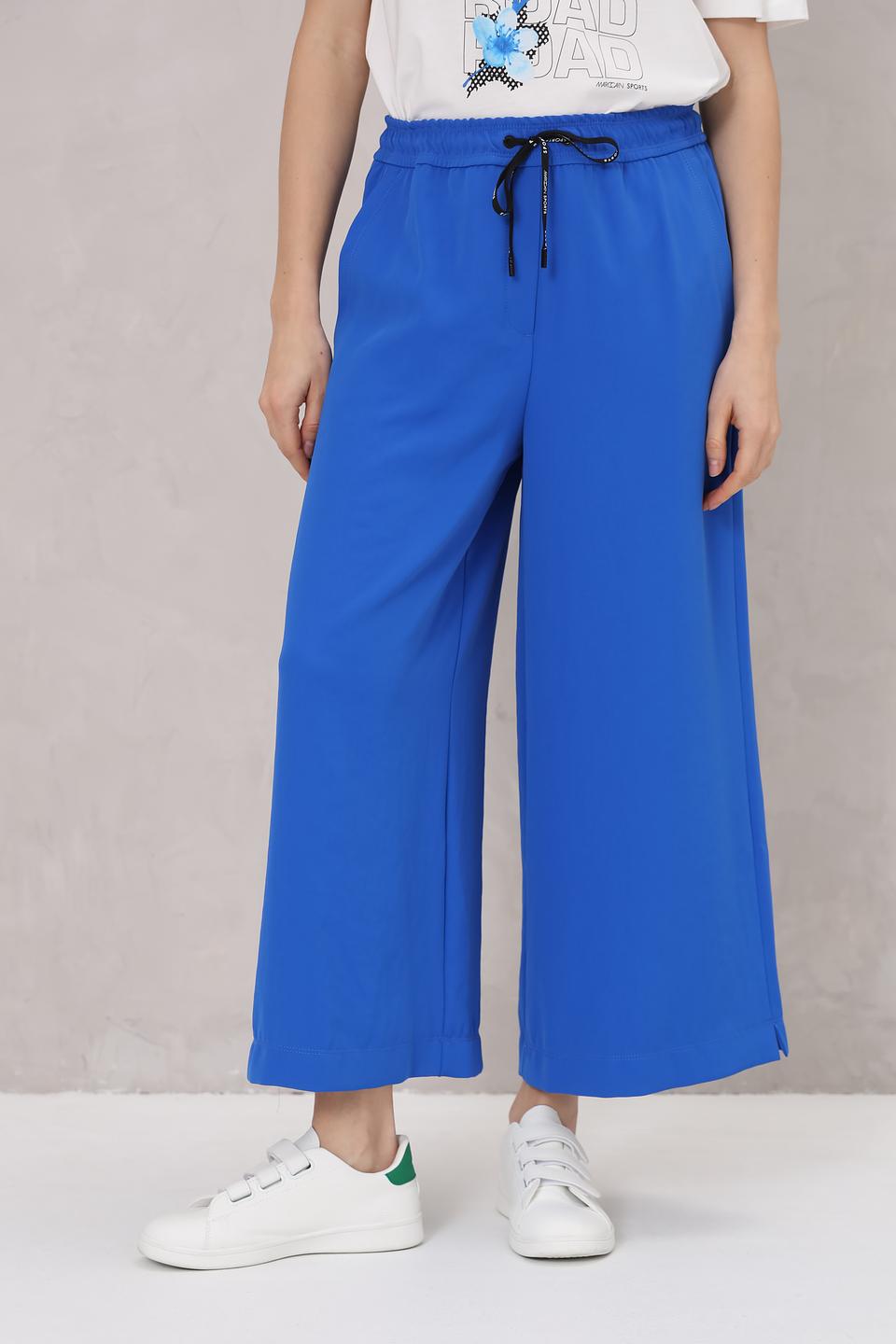Брюки палаццо Marc Cain синие